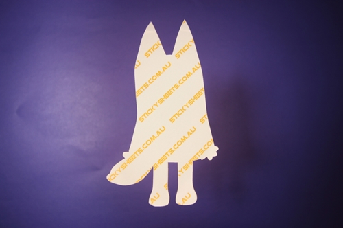 Show details for Standing Dog Shape